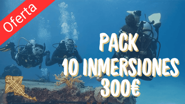 Pack 10 inmersiones FERIA